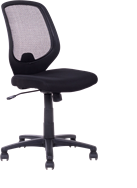Ergo Typist Chair - Mesh Back - Black 